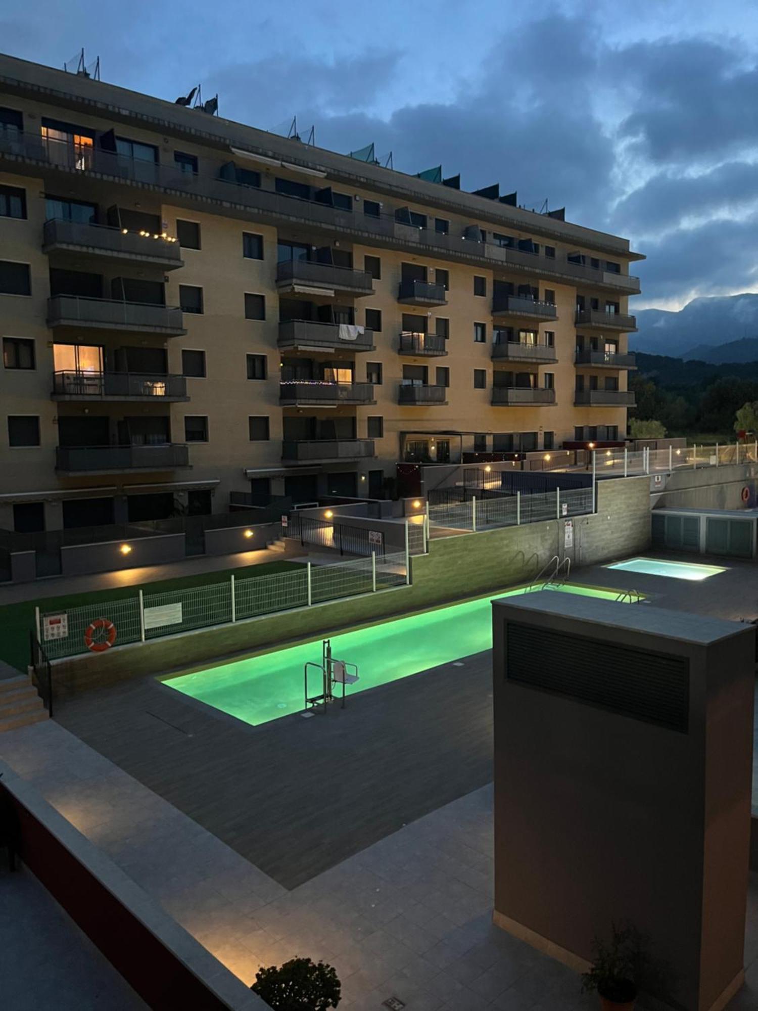 Apartamento Con Piscina ,Parking Y Aire Acondicionado Sant Carles De La Rapita Luaran gambar